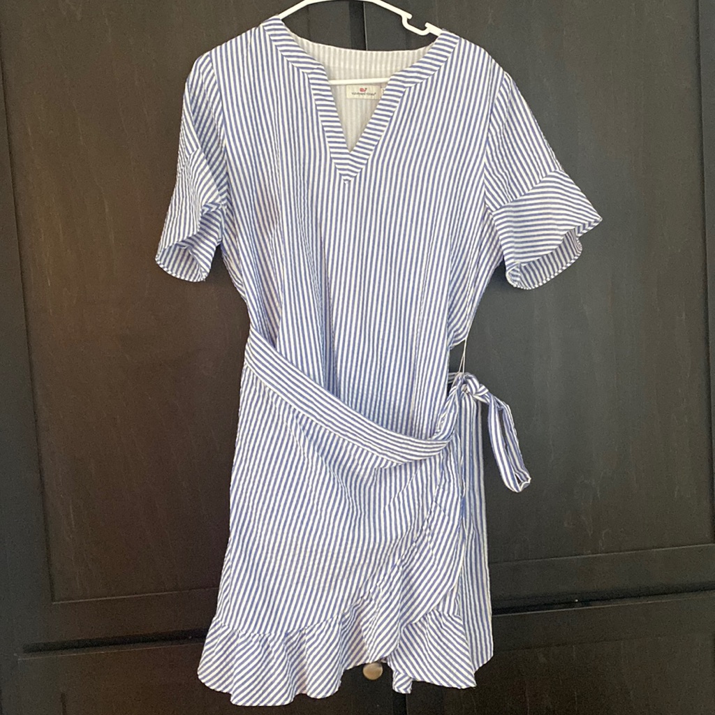 Vineyard Vines Size 10 Wrap Dress